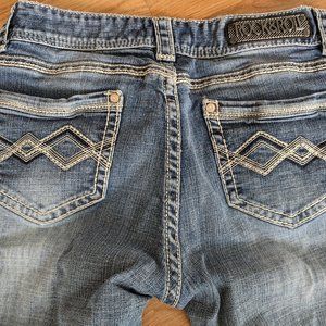 Rock & Roll Cowgirl Jeans Midrise 29 x 34